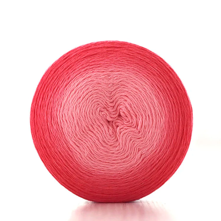 100% Recycled Magic Ball Sweater Scarf Hat for Baby 180g Hand Knitting with Fancy Yarn Dyed Pattern Cotton Line Weaving