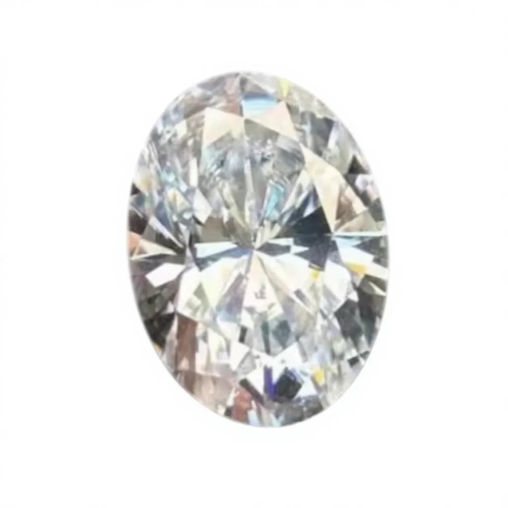 Classy & Cute Oval Cut White Moissanite Loose Stone VVS1 Clarity D Color Excellent Cut 3x5mm for Jewelry Making
