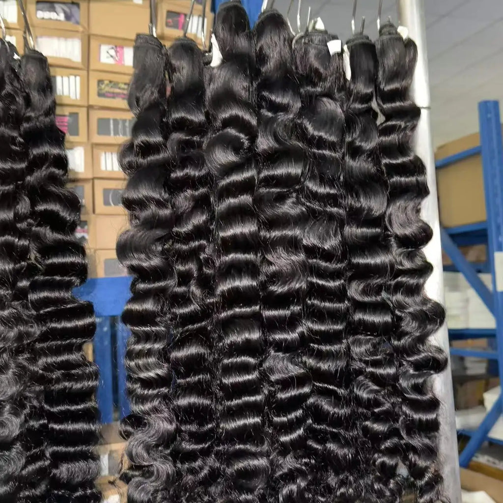 10-24 Inch  Wholesale Body Wave Hair Bundles Raw Vietnamese Hair Double Drawn Raw Bundles Human Hair Vendor