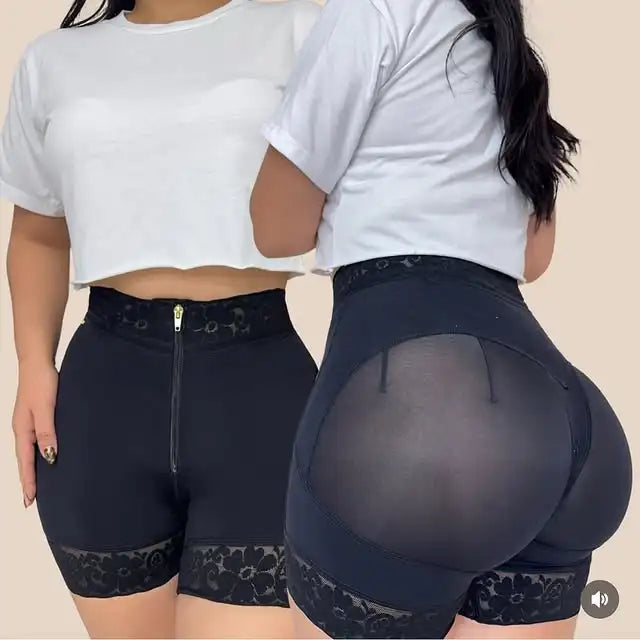 Hourglass Shaping Lace Booty Pant Similar to No-Scratch Butt Lift Shorts Shape Waist Lift Butt Lifter Shaper Original Colombian