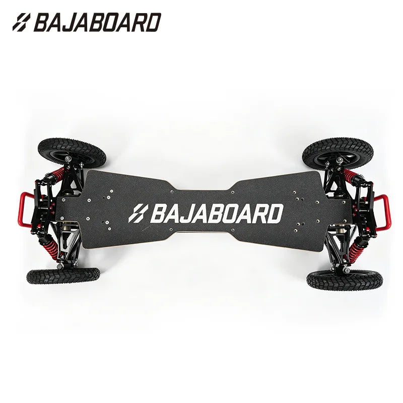 Factory Direct BAJABOARD GX4 Classic Aluminum Alloy 4WD Adult Waterproof Electric Off-Road Scooter 9324W Motor 150kg Load