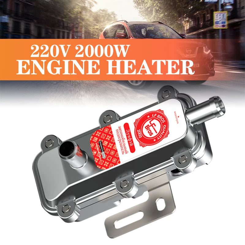 220V 2000W Car Engine Preheater Engine Heater Truck Motor SUV Boat Air Parking Heater Automobile Preheater EU Plug
