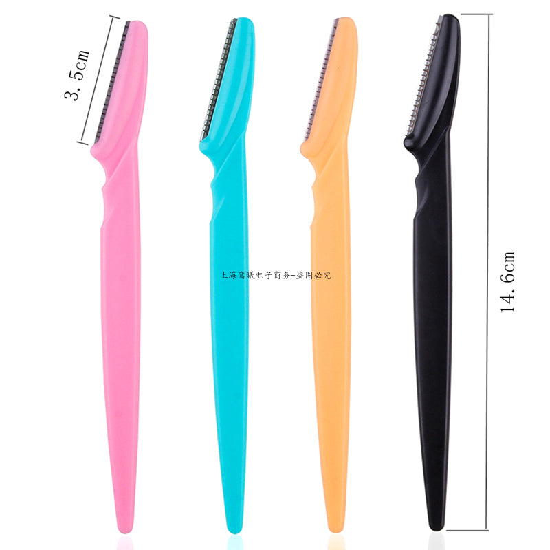 3/5pcs Pcs Eyebrow Trimmer Makeup Tools Safe Eye Brow Razor Face Body Hair Removal Shaver Blades Woman Eyebrows Shaping Knife