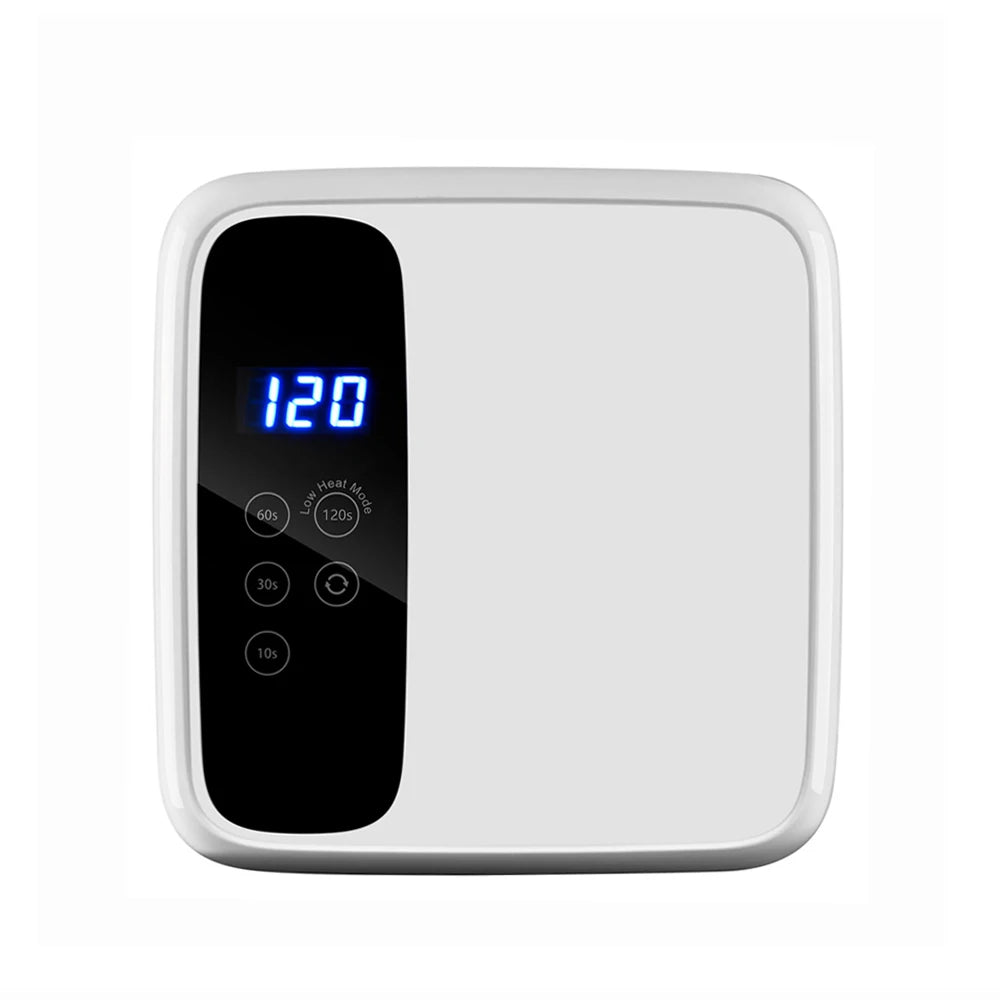 2024 Rechargeable 72W UV LED Nail Lamp Cordless Wireless Nail Gel Lamp Battery Power Supply Available EU UK US Plugs Plastic