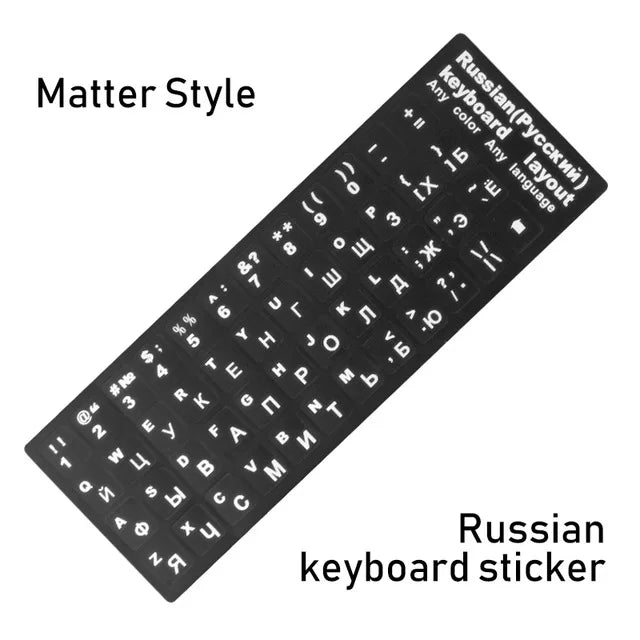 Data Frog Custom Print Laptop/PC Keyboard Cover Waterproof Keyboard Sticker