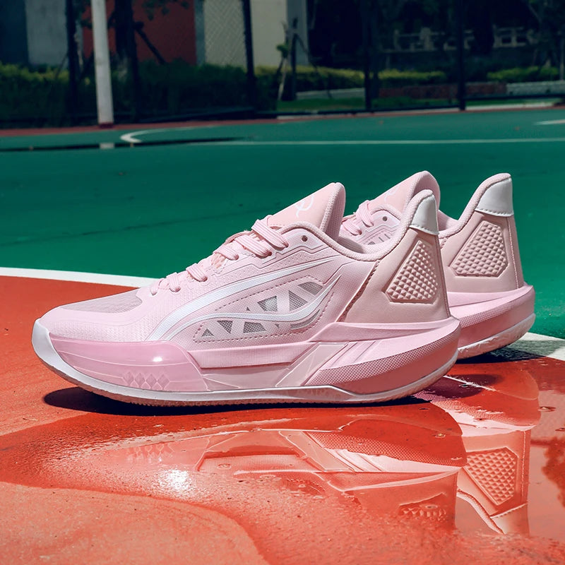 Logo Custom Ergonomic Support Indoor Outdoor Performance Sneakers Stability Low Profile slip Resistant Traction Basketball Shoes