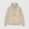 OEM Custom Unisex Essential Hoodies High Quality 100% Cotton French Terry DTG Print Graphic Autumn French Terry Washed Hoodie