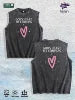 GOD IS GOOD ALL the TIME Printed Washed Vest US Local Warehouse 3 Colors Cotton Breathable Trendy Top