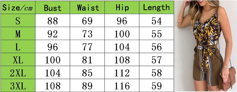 Sexy V-neck Spaghetti Strap Floral Print Women Short Romper Playsuit Female Beach Ruffle Sleeveless 2023 Fashion Casual Jumpsuit