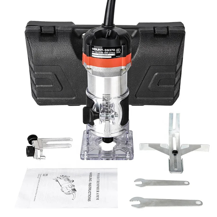 Wood Palm Router Tool Hand Edge Trimmer WoodWorking Joiner Cutting Palmming Tool Carving Machine