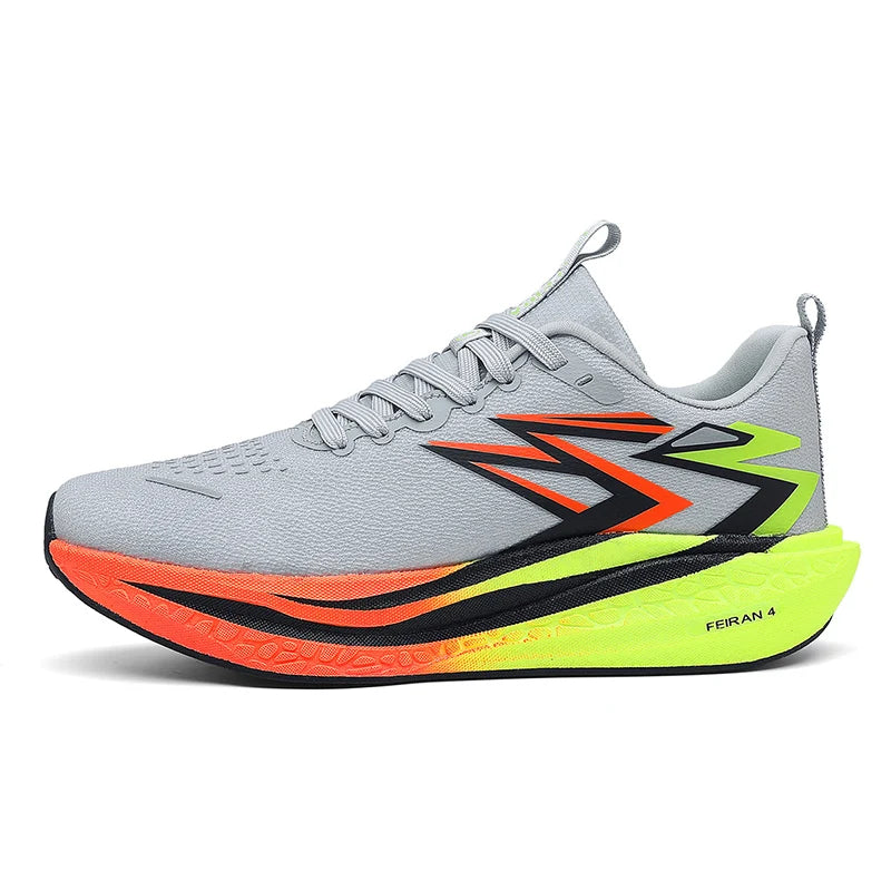 Greatshoes Mesh Upper Trail Running Shoes for Woman, Pink Women Trainer Shoes, Hot Selling Carbon Running Shoes