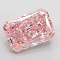 Elegant 1.5 CT Pink Radiant Lab Grown Diamond VVS2 Clarity IGI Certified Loose Stones for Rings Pendants Bridal Jewelry