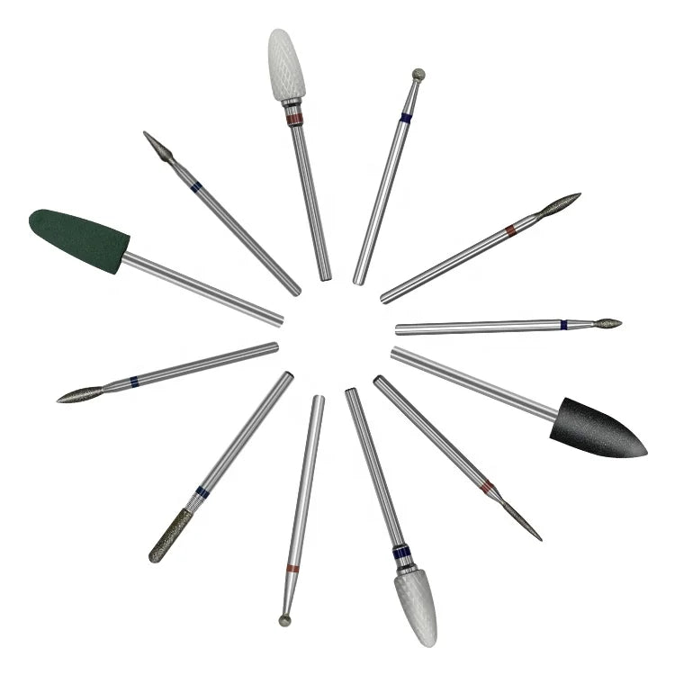 2028J AT-ND15 Professional Nail Kit Set Manicure Drill Bits Mancuire Nail Drill Bits Set