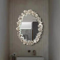 70X90CM Light Luxury Bathroom Mirror Wall Hanging Wall Makeup Mirror Creative Bathroom Counter Mirror