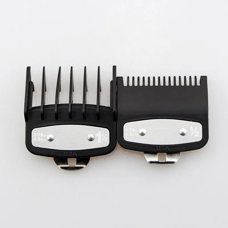 Beard Trimmer Limit Comb Shaver Replacement Clipper Blade Cutter 1.5/4.5mm 2pcs/set Universal Electric Hair Clipper Guide Comb