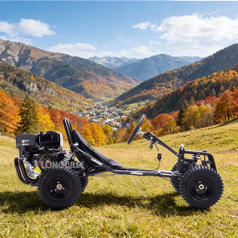 High-Speed Gas 70km/h Racing Off-Road Buggy Go-Kart Kit 420CC 4-Stroke Hydraulic Disc Brakes Shaft Drive Outdoor Adventure