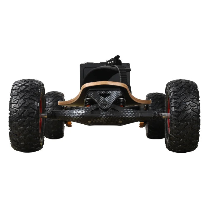 JIESEN Maple Custom-Size Off-Road 4-Wheel Skateboard with Anti-Slip Deck 130kg Load Capacity for Sand  &Beach Land boarding