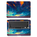 DIY Left Right Brain Laptop Skin Laptop Sticker 12/13/14/15/17 inch Laptop for Air/Pro 13 Dell Lenovo HP Laptop Skin Decorat