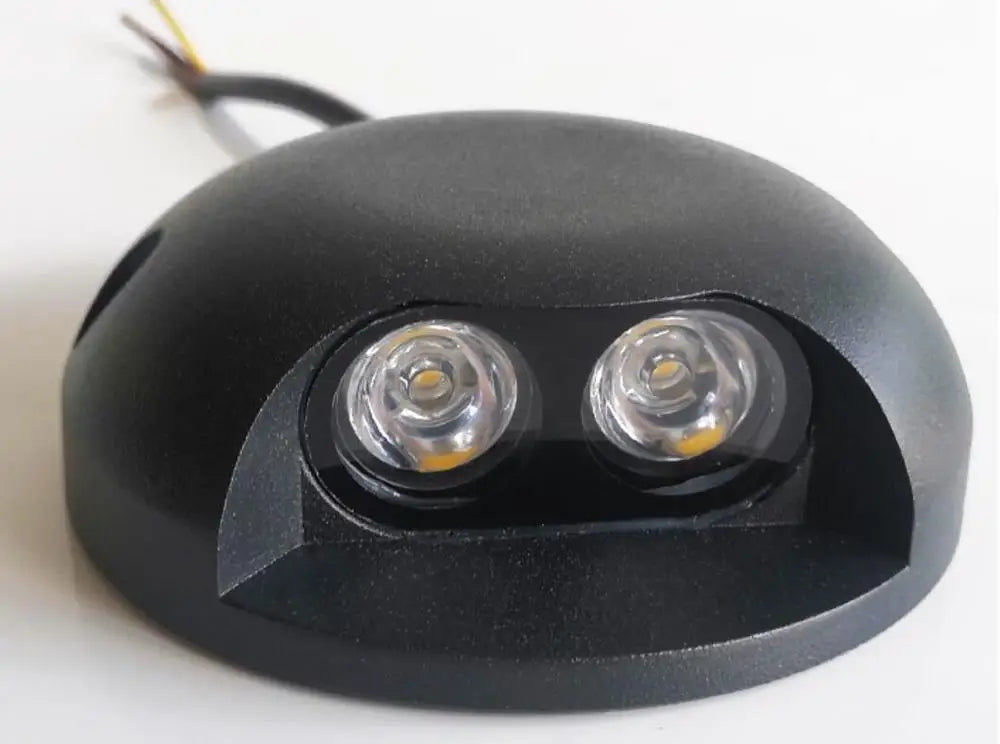 2W LED Underground Light Outdoor Ground Surface Mounted Floor Step Lamp Landscape Spot Light