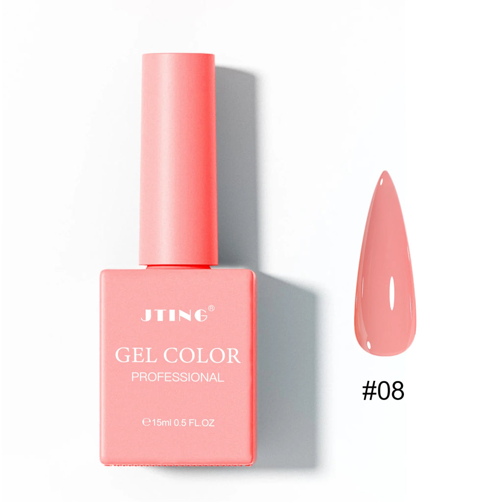 JTING Free Gift 66Colors Gel Nail Polish Collection Free Top Base Coat High Quality Pigment Salon Professional Gel Polish Set
