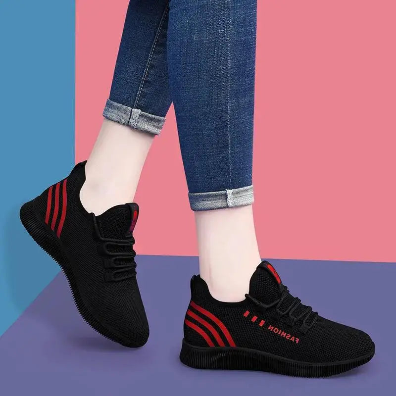 Spring New Women's Shoes Women's Leisure Walking Shoes Women's Soft Soles Are Comfortable
