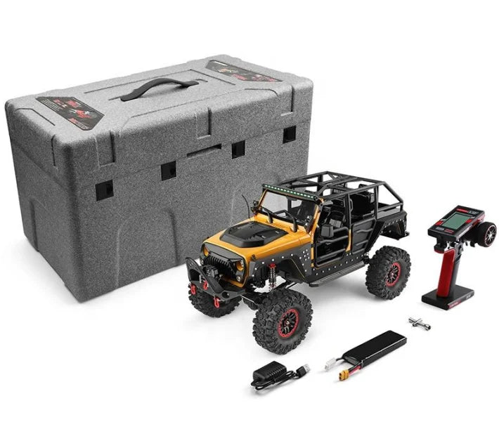 Wltoys 104003 1/10 Scale 4WD 4X4 Remote Control Four Wheel Drive Crawler Monster Truck RC Climbing Car with Led Lights