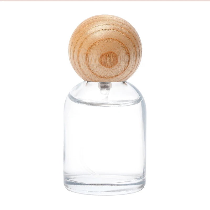 Hot Sale Cute 30ML Planets Style 5Color Stock Marble Texture Cap Glass Mini Perfume Bottle