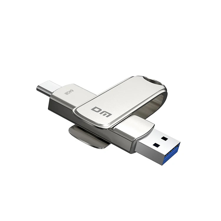 OTG USB 3.2 Type C Pen Drive Stick Memory 32GB/64GB/128GB Custom Swivel USB Flash Drives for Smart Devices