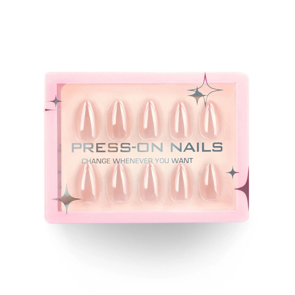 30 Pcs French Minimalist High-end Feel Coated Short Almond Shape Acrylic Press on Nails Customize Dropshipping False Nails GD11