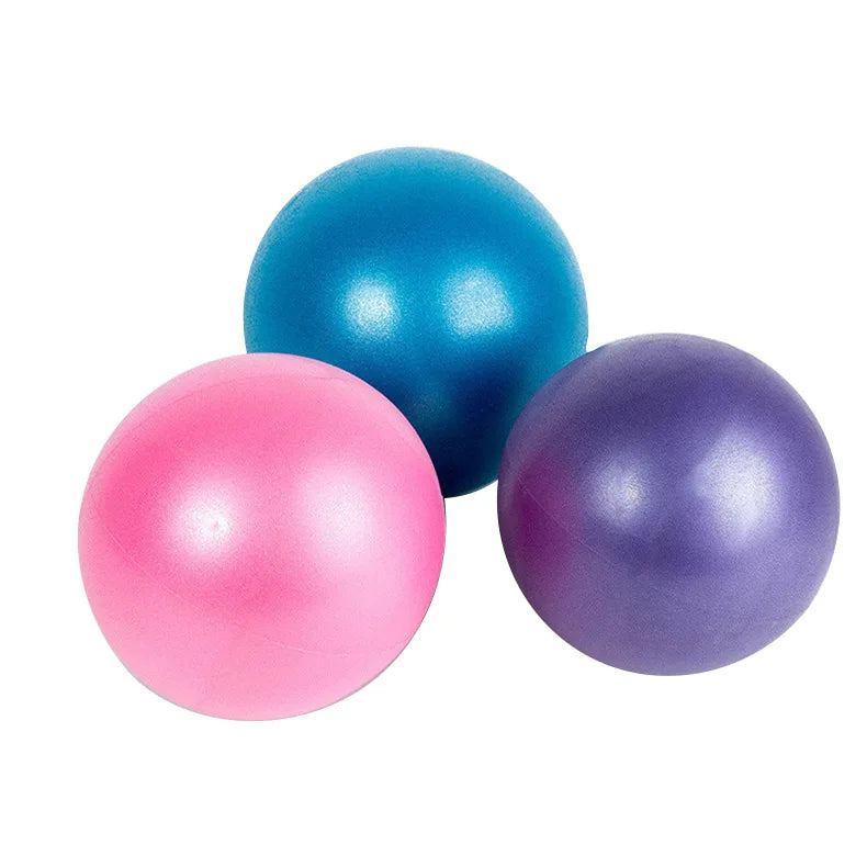 Eco-Friendly 25cm PVC Yoga Ball for Workout Exercise Pilates Balance Fitness Training