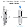 Tediton TTlock Outdoor Sliding Push and Pull Smart Lock Hotel Security Door Lock Smart Locks for Exterior Doors
