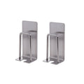 WIKHOSTAR 1/2 pcs Stainless Steel Toothbrush Holder Shaver Cup Wall Mount Toothbrush Storage Rack Bathroom Accessories Set
