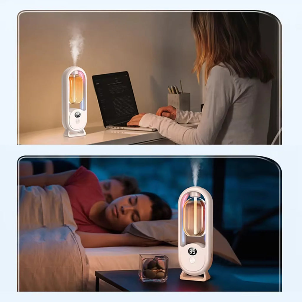 Home Mini Ultrasonic Atomizer Usb Rechargeable air Humidifier for Hotel Car School Office