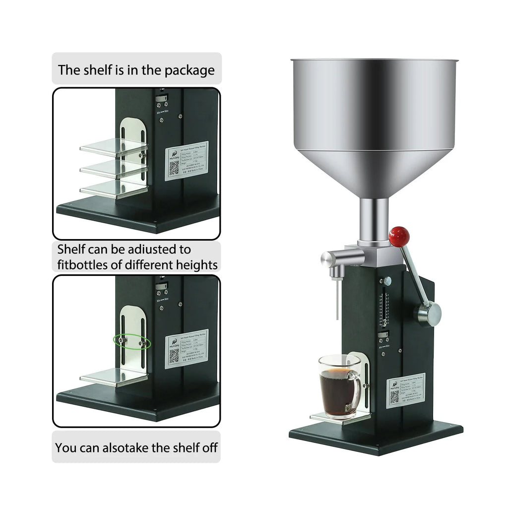 Manual Filling Machine Glass Water Engine Shampoo Skin Care Products Perfume Sauce Cream Paste Direct From Manufacturer