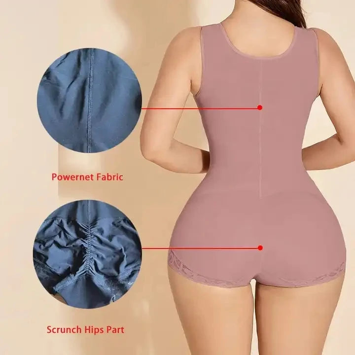 Shapewear for Women Tummy Control Full Bust Body Shaper Bodysuit Butt Lifter Thigh Slimmer Girdle Colombianas Wholesale