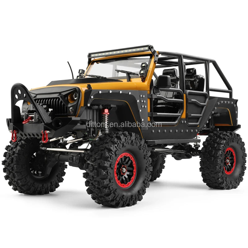 WLtoys 104026 1/10 Electric 4WD Off-road Climbing Car 2.4G RC Rock Racing Vehicle With Cool Lights