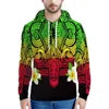 Men's Hoodies Custom Blue Polynesian Pohnpei Tribal Designer Sweater Boy Casual Oversized Hoodies Sweater
