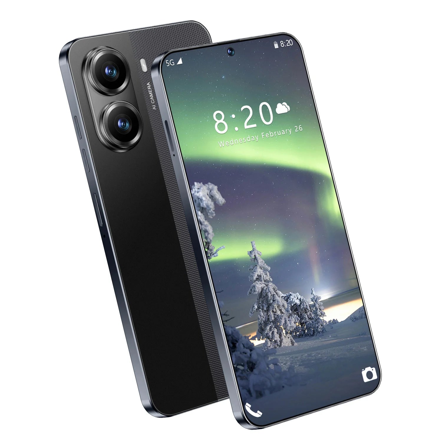Popular Cellphone X7 Pro 5G Smartphone 7.3\" HD Display 8000mAh Deca Core Real 108MP Dual SIM Mobile Phones 16GB/1TB ROM Phone