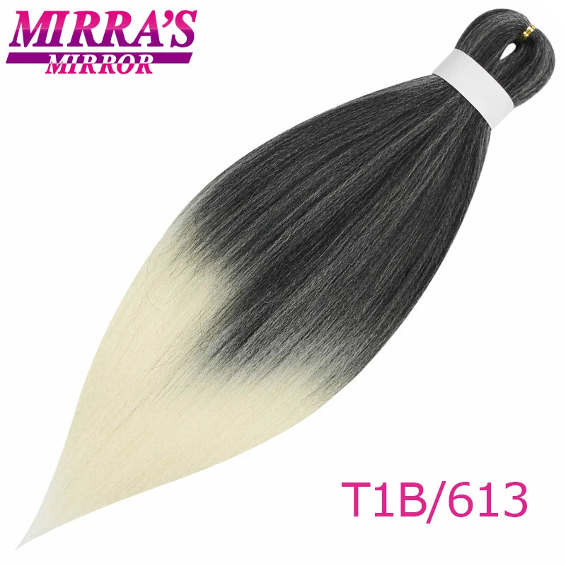 Synthetic Braiding Hair Brown Ombre Hair Extensions Professional Braid Hair for Crochet Twist Braids Soft Yaki Texture