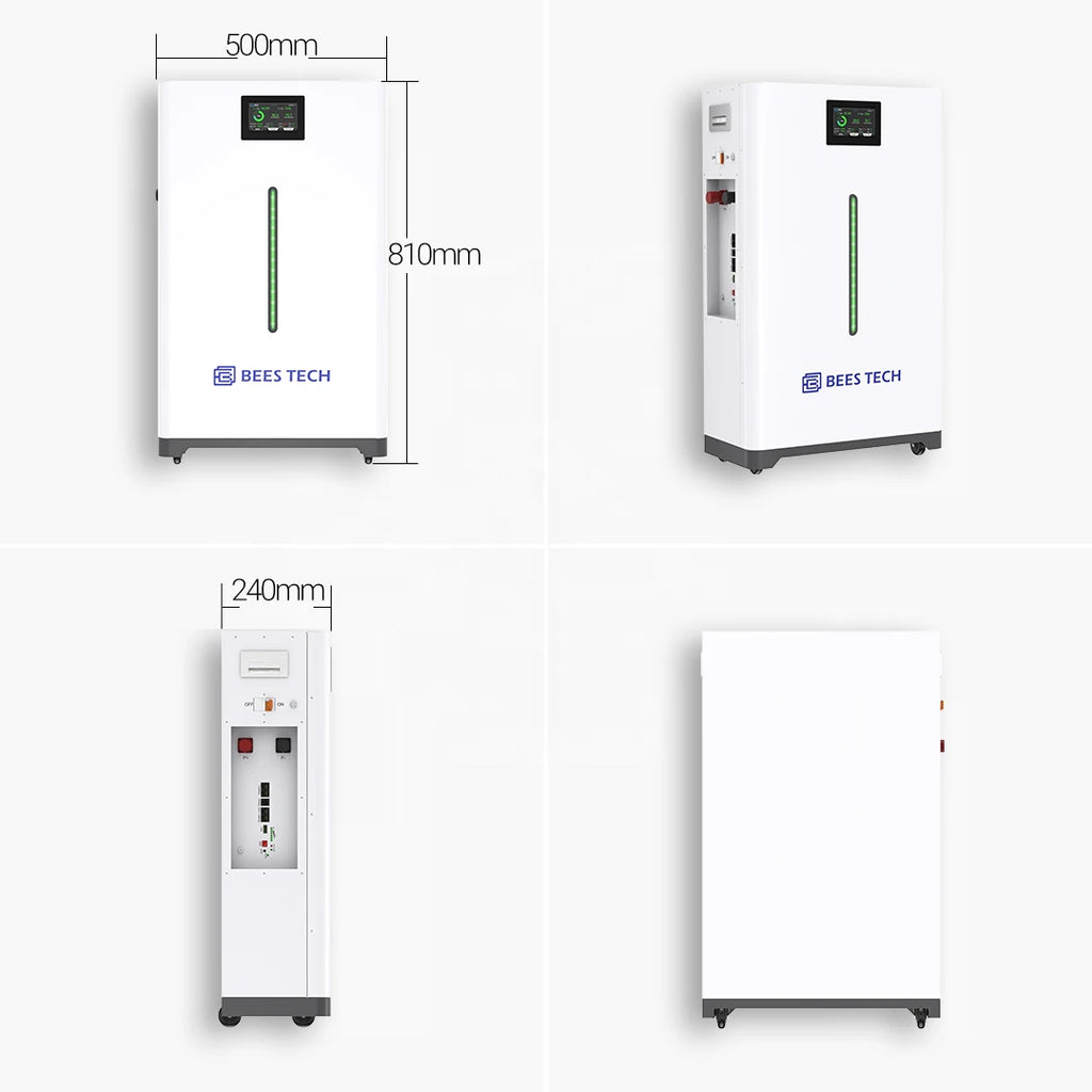 Bees Tech Eu Stock 51.2v 17kwh 16kwh 15kwh Battery Lithium Pack Tester Mb56 Lifepo4 Storage 15kwh Made China