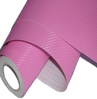 NEWAY Self Healing Color Changing Anti-Scratch Red Orange Blue Purple 3D Carbon Fiber PVC Vinyl Wrap Roll for Car Body Air