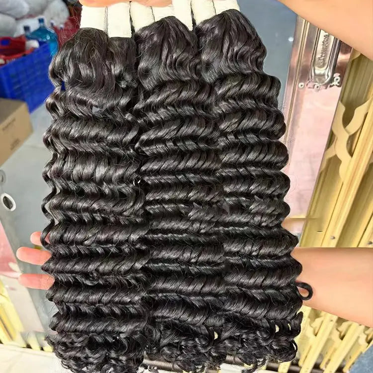 Drop Ship Toppers for Women Thickness All Colors Available Single Donor Real Human Indian Curly Hair Bundles