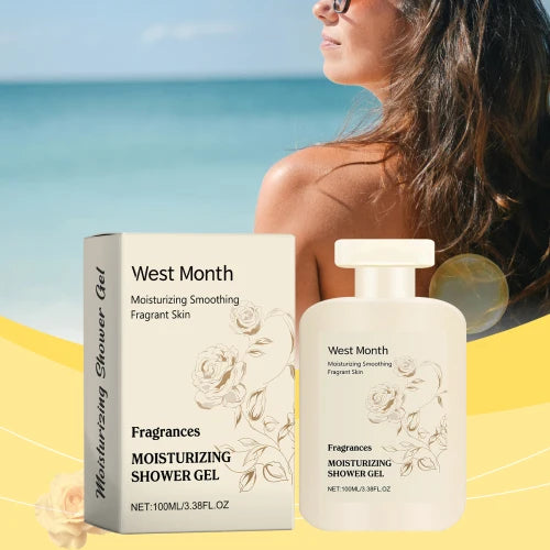 West Month Perfumed Moisturizing Body Wash Gently Cleanses Skin Soft Moist  Refreshing And Fragrant
