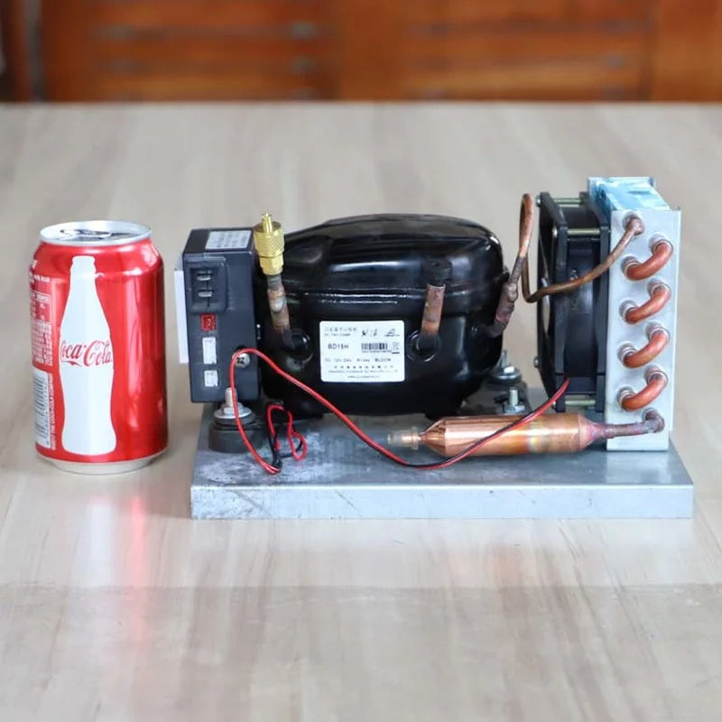 BD15HC BD25HC BD35HC DC12V24V DC Compressor Unit Car Refrigerator Freezer Refrigeration Unit Condensing Unit