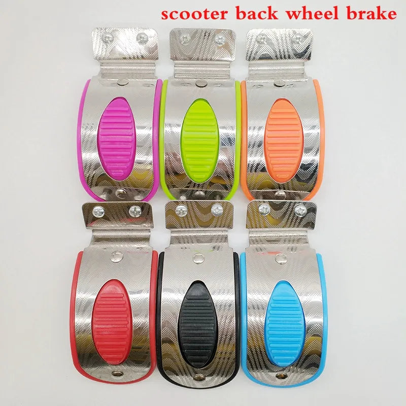 Scooter Accessories Brake Pads Children Tricycle Quad Wheel Scooter Rear Wheel Brake Pads Scooter Back Wheel Brake Scooter Brake