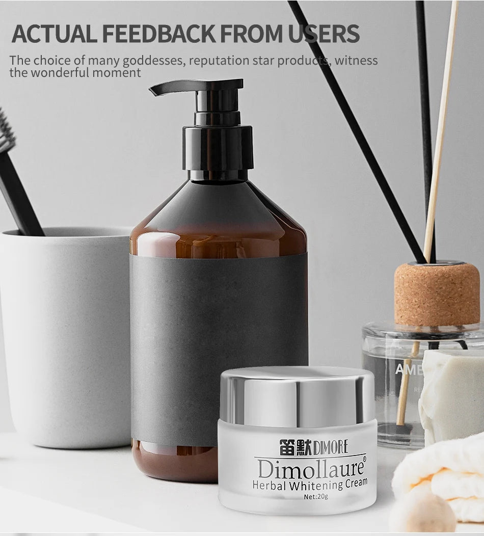 Dimollaure Whitening Freckle Cream Moisturize Firming Anti-Wrinkle Remove Dark Spots Melasma Melanin Bright Face Korea Skin Care
