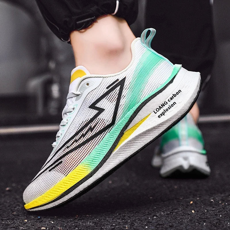 2026 NEW Professional Ultra-Light Carbon Plate Men's Running Shoes for Autumn Small Size Casual Sneakers with Shock Absorption
