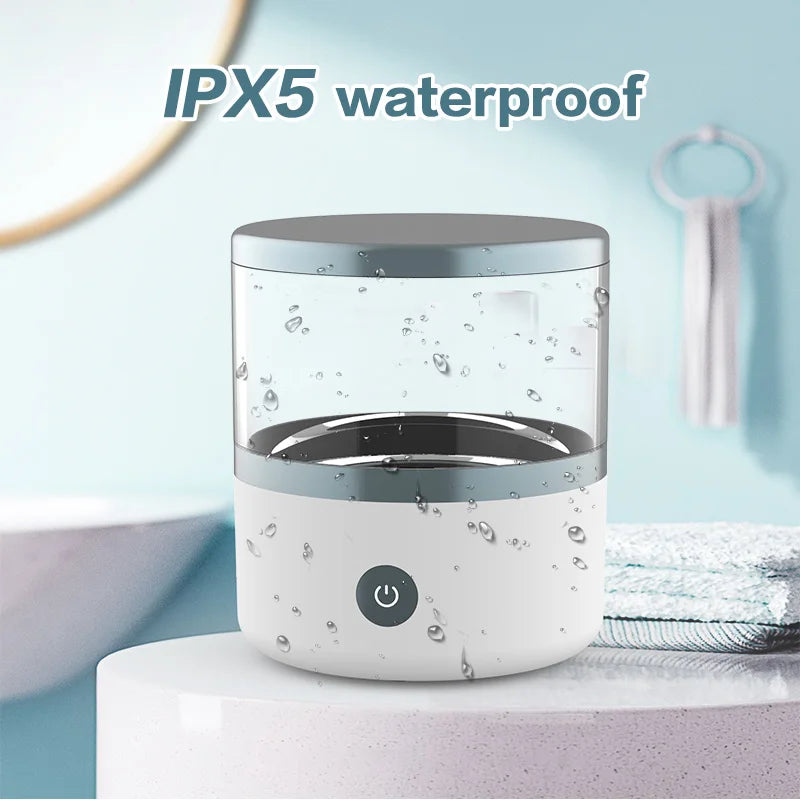 Professional Dental Pod 45KHz Deep Cleaning Machine Rechargeable Portable For Dentures Aligners Mouth Guard Jewelry Watch