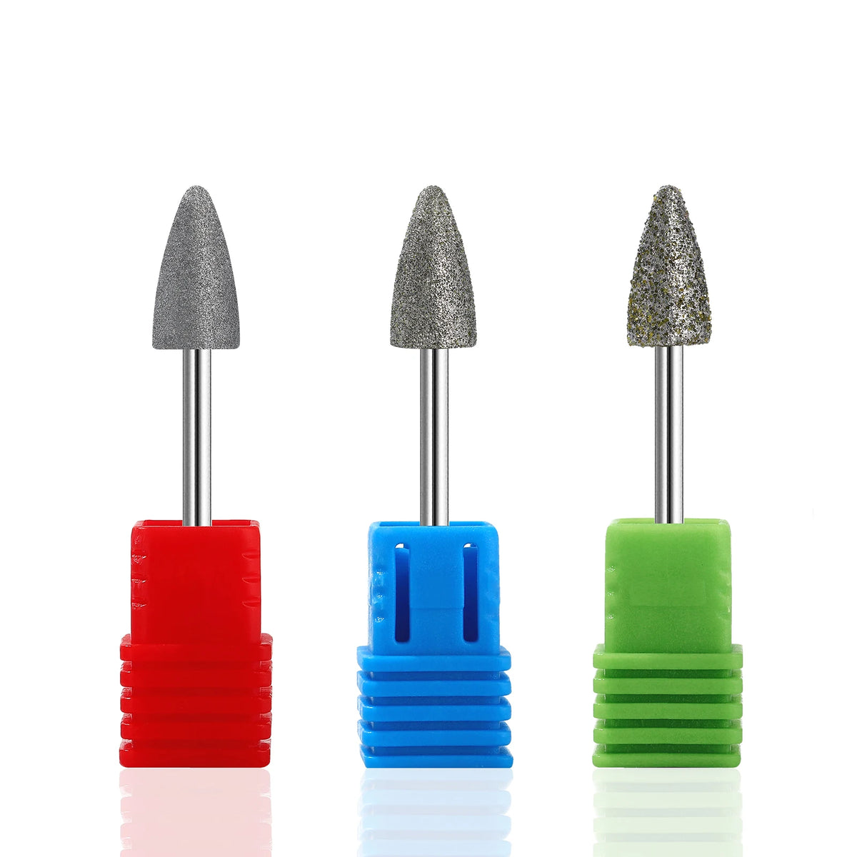 Diamond Nail Drill Bit Sanding Band Rotary Burr Foot Rasp Cuticle Cutters for Manicure Pedicure Disc Nozzles Tool Accessories
