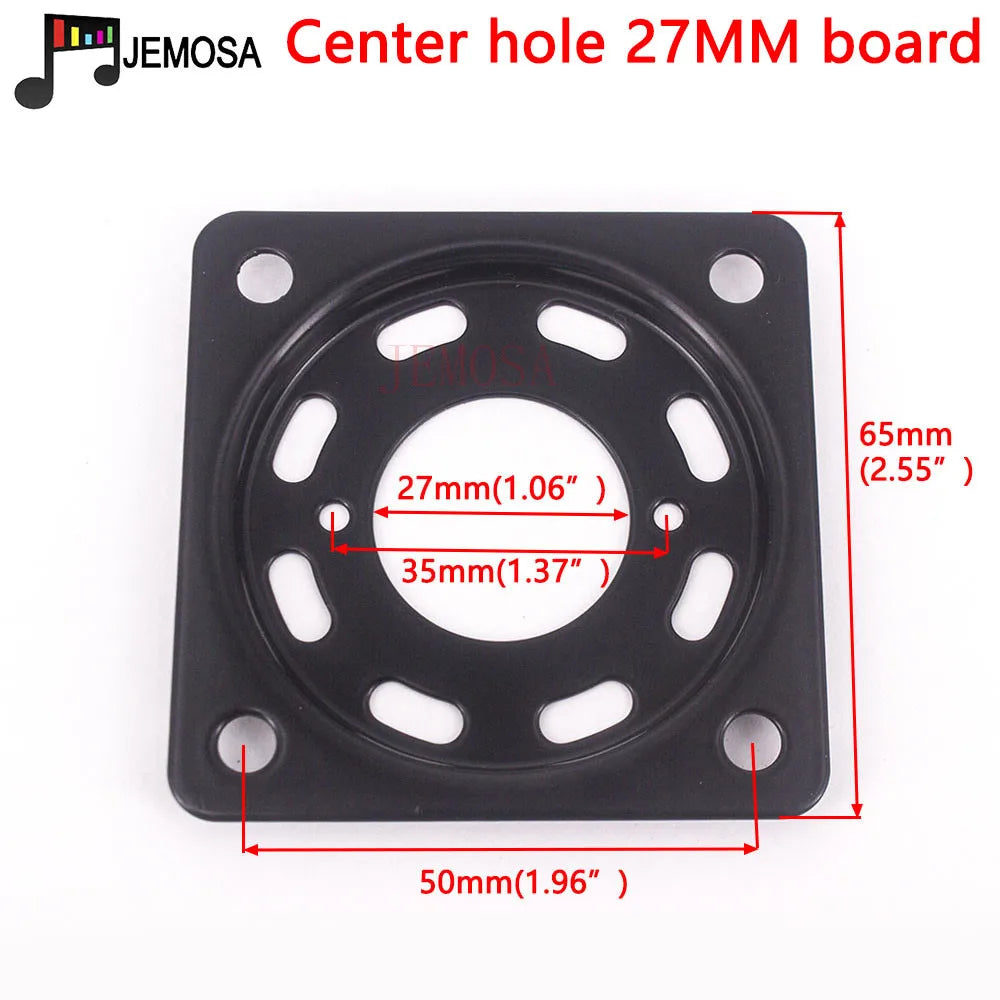 1PC Vacuum Tube Shock Proof Iron Plate Tube Socket Mounting Plate 2A3 300B  KT88 EL34 6V6 KT66 6550 Hifi Audio Tube Amplifier